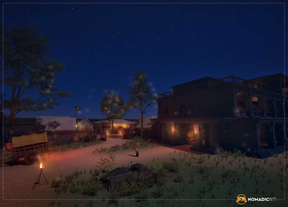 Historical 17th-century Maharashtra environment recreated in Unreal Engine 5 for Nayak by Nomadicriti