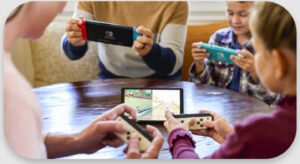 Representative Image. Family Members are playing in Nintendo Switch. Photo Source: Nintendo