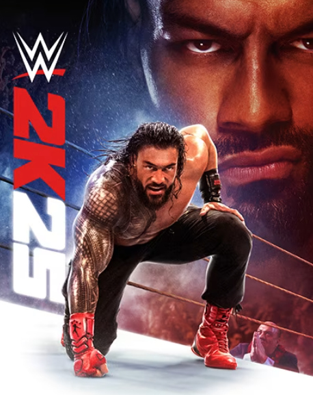 Video game logo, WWE 2K25. Photo Source: wwe.2k.com.