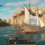 Ashes of Creation MMORPG gameplay screenshot showing fantasy world environment from Steam store page