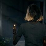 Resident Evil Requiem gameplay screenshot showing FBI analyst Grace Ashcroft and veteran agent Leon S. Kennedy dual protagonist perspectives with survival horror elements