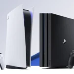 PS4 and PS5 consoles shown together in official Sony PlayStation ecosystem promotional key art