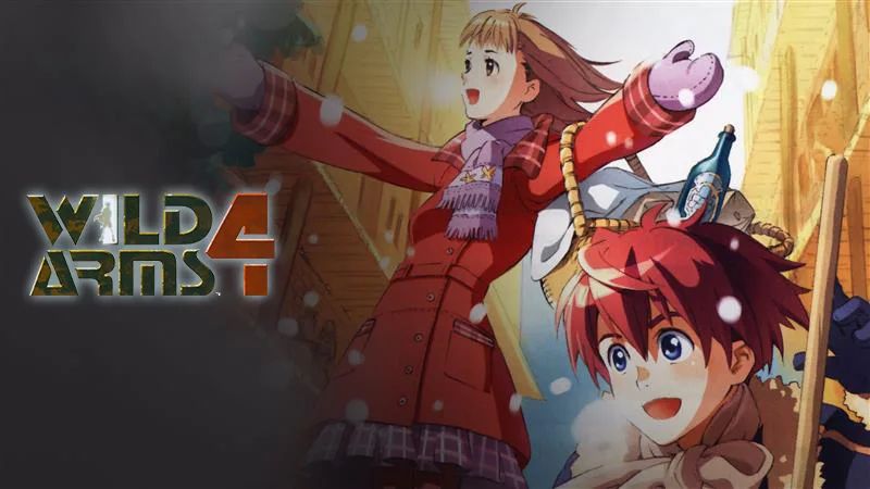 Wild Arms 4 key art featuring protagonist Jude Maverick, released as part of the PlayStation Plus Premium Game Catalog for PS4 and PS5 in April 2026.