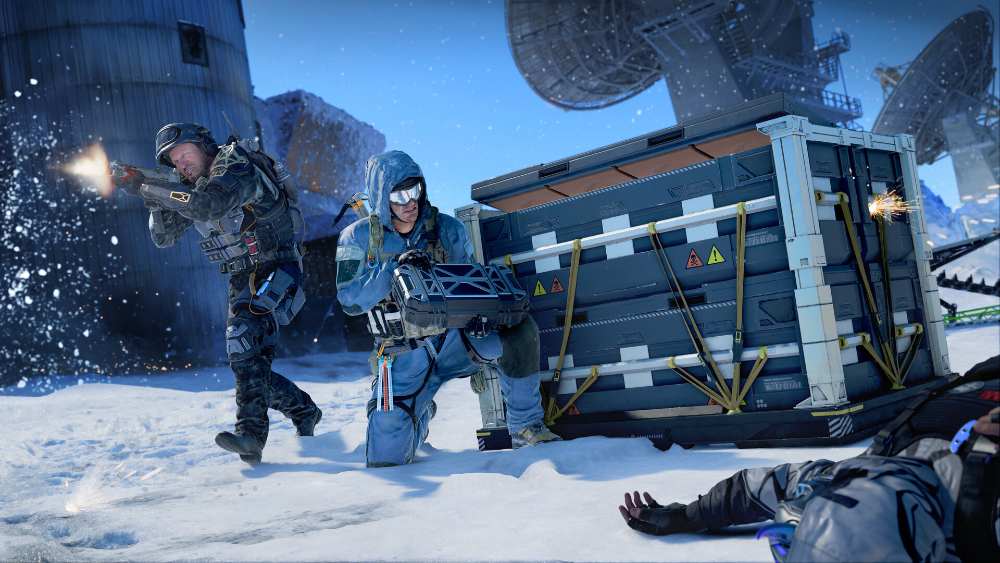 Call of Duty in-game screenshot from the Steam store page showing gameplay from the franchise's current-gen era