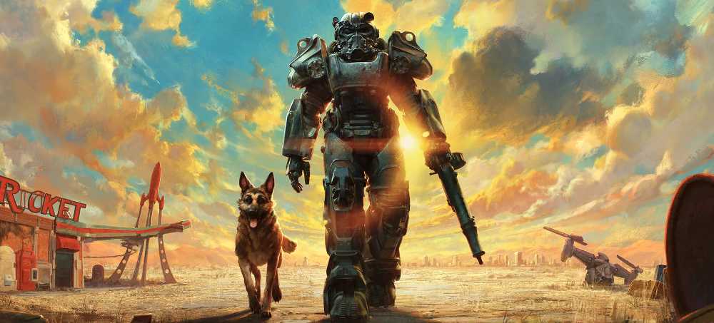 Fallout 4 promotional banner featuring the post-apocalyptic Commonwealth landscape used for the Creations Storage Expansion update announcement